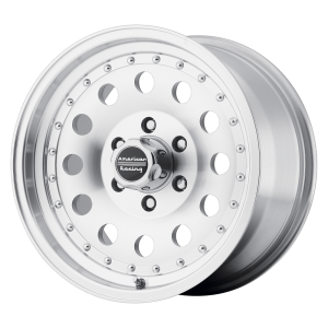 American Racing 15X8 AR62 6X139.7 MACHINED W/ CLEAR COAT -19