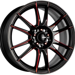 king-unknown-17×7-4100-41143-40p-circuit-red-milled-satin-black_19042025-2.jpg King 17x7 CIRCUIT 4x100 & 4x114.3 RED MILLED SATIN BLACK +40