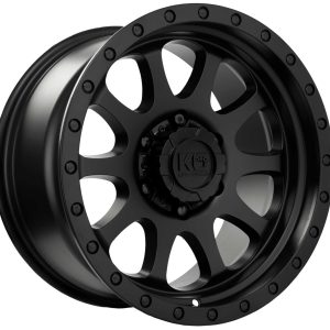 King 17x9 HURRICANE 5x150 BLACK SATIN -12