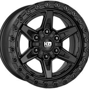 King 17x9 TITAN 6x130 & 6x139.7 SATIN BLACK +12