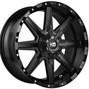 King 17x9 BLADE  6x139.7 SATIN BLACK +0