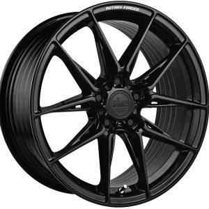 King 18x8 TOXIN 5x108 BLACK GLOSS +43
