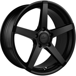 King 18x8.0 HOSTILE 5x120 SATIN BLACK +40