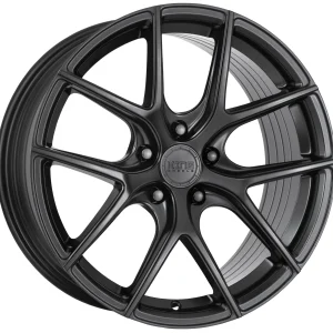 King 18x8.5 TURISMO 5x114.3 SATIN BLACK +35