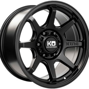 King 18x9 GRAPPLER 6x139.7 SATIN BLACK +12