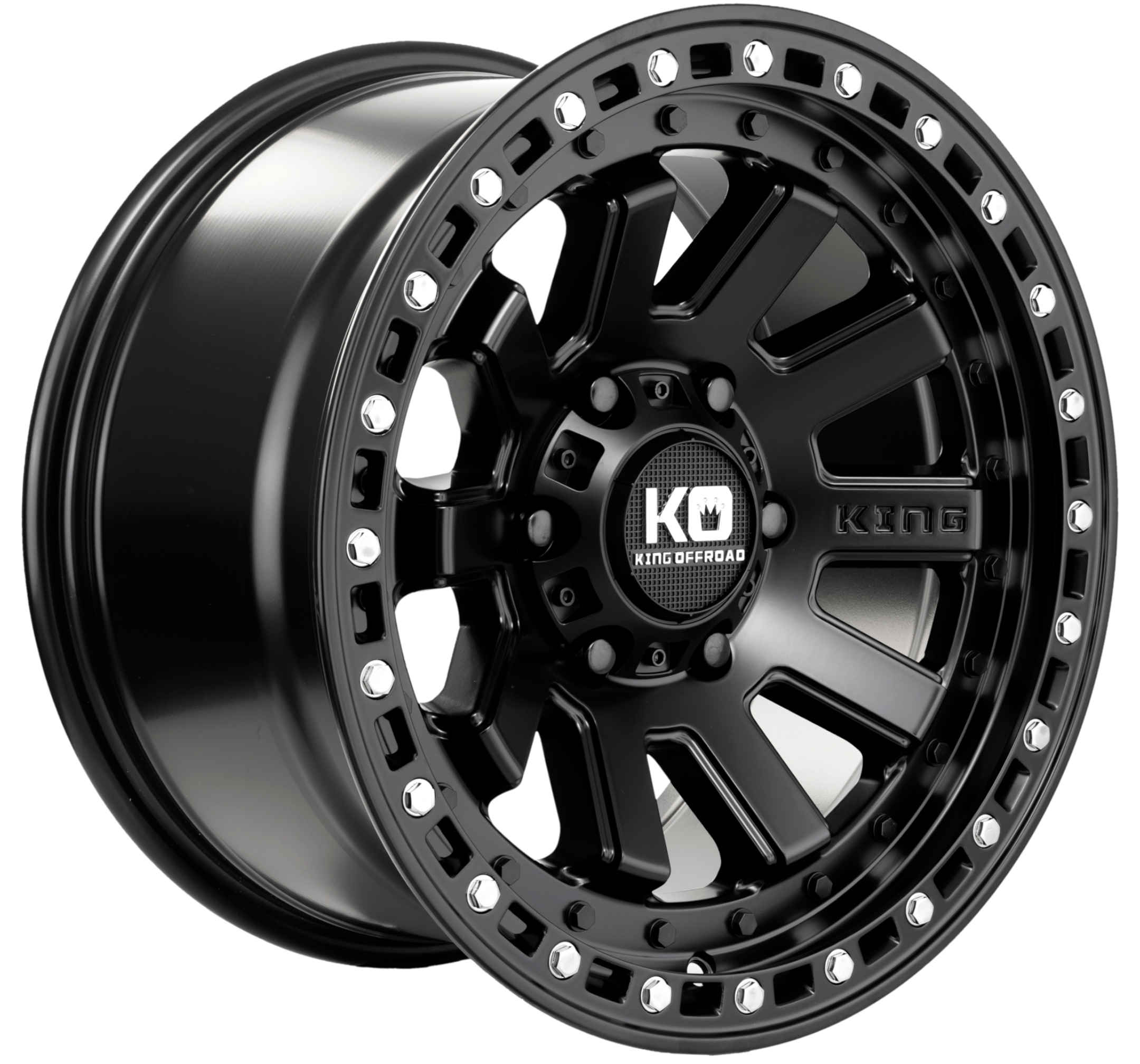 King 18x9 SNATCH 6x139.7 SATIN BLACK +40