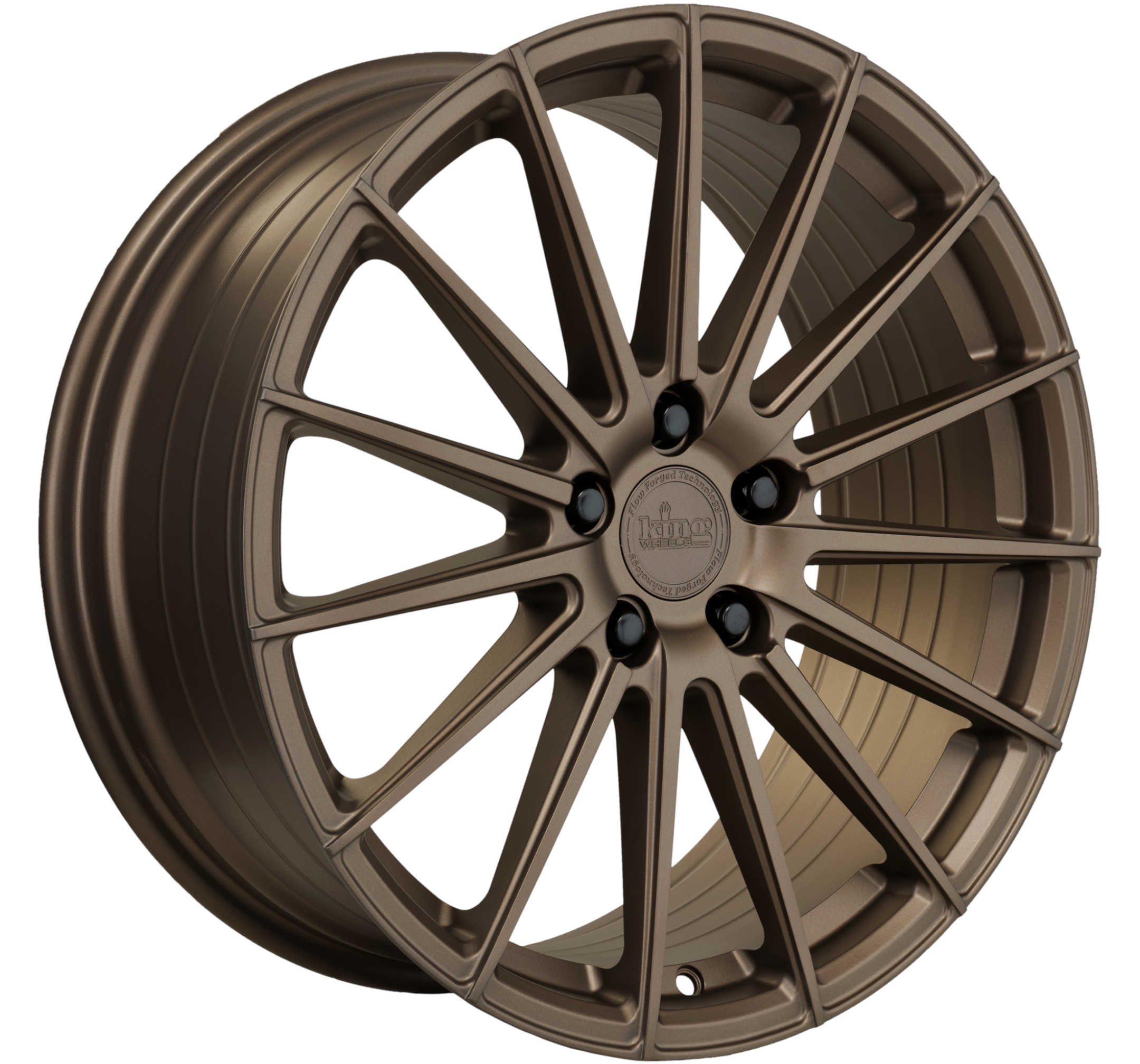 King 19x8 MILANO 5x114.3 FLAT BRONZE +43