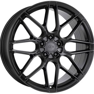 King 20x8.5 MONZA 5x114.3 SATIN BLACK +35