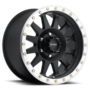 Method Race Wheels 18x9 MR304 Double Standard 6x139.7 SATIN BLACK - MACHINED LIP +18