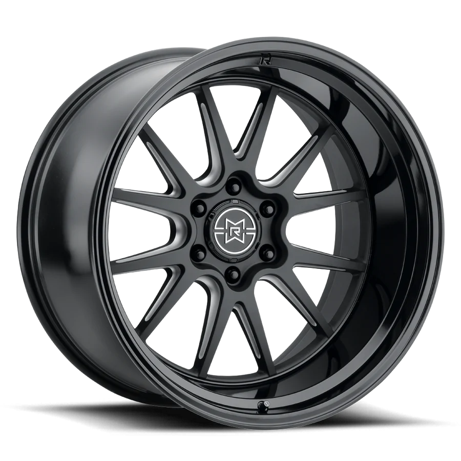 Method Race Wheels 20x9 MR802 8x165.1 DOUBLE BLACK MILLED +0