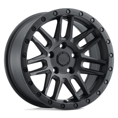 Black Rhino Hard Alloys 17X8 ARCHES 5X100 MATTE BLACK +30