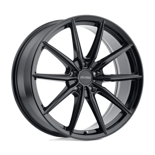 Petrol 17X8 P4B 5X110 GLOSS BLACK +40