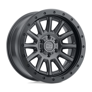 wheelpros-1785dgr006140m12-1.png Black Rhino Hard Alloys 17X8.5 DUGGER 6X139.7 GUN BLACK W/ BLACK ROCK GUARD +0