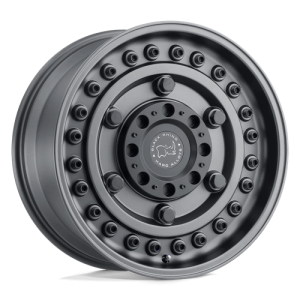 Black Rhino Hard Alloys 17X9.5 ARMORY 5X5.0/5.5 GUN BLACK -18