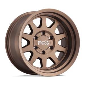 Black Rhino Hard Alloys 17X9.5 STADIUM 6X139.7 MATTE BRONZE -18