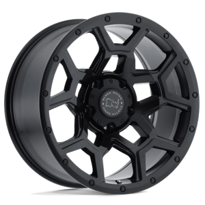 Black Rhino Hard Alloys 17X9.5 OVERLAND 5X127 MATTE BLACK -18