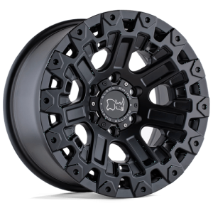 Black Rhino Hard Alloys 17X9.5 OZARK 5X127 MATTE BLACK -18