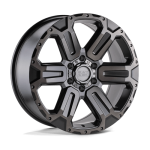 wheelpros-2090wka126140g12-1.png Black Rhino Hard Alloys 20X9 WANAKA 6X139.7 MATTE GUNMETAL W/ BRUSHED FACE & GUNMETAL TINT +12