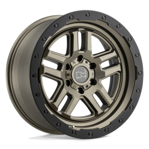 wheelpros-2095btw126140z12-1.png Black Rhino Hard Alloys 20X9.5 BARSTOW 6X139.7 MATTE BRONZE W/ MATTE BLACK RING +12