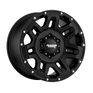 American Racing 18X8.5 AR200 6X139.7 CAST IRON BLACK +15