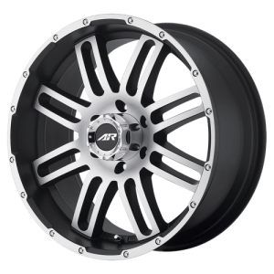 American Racing 20X9 AR901 6X139.7 SATIN BLACK MACHINED +20