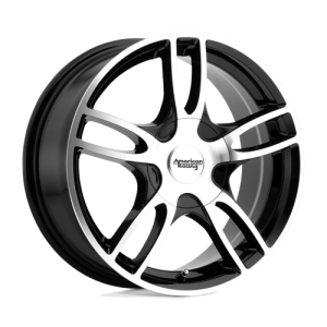 American Racing 15X7 AR919 5X100/105 GLOSS BLACK MACHINED +35
