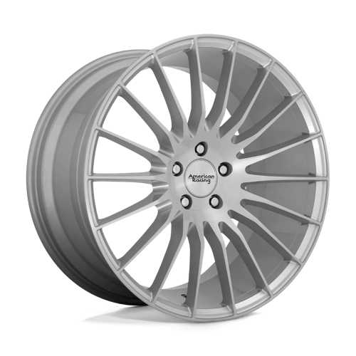 American Racing 20X10 AR934 5X120 BRUSHED SILVER +40