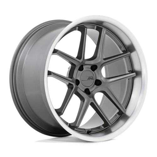 American Racing 20X9.5 AR942 5X115 MATTE GUNMETAL W/ MACHINED LIP +15
