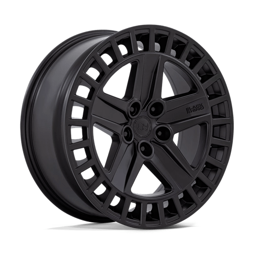 Black Rhino Hard Alloys 20X8.5 ALSTON 5X127 MATTE BLACK +25