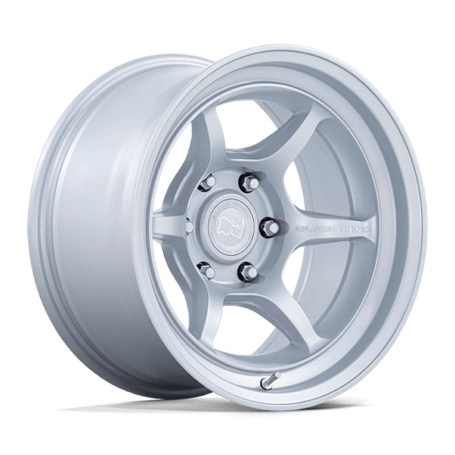 Black Rhino Hard Alloys 16X8 SHOGUN 6X139.7 HYPER SILVER -10