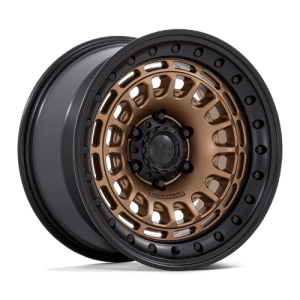 Black Rhino Hard Alloys 17X9 SAHARA 6X139.7 MATTE BRONZE W/ GLOSS BLACK LIP +0