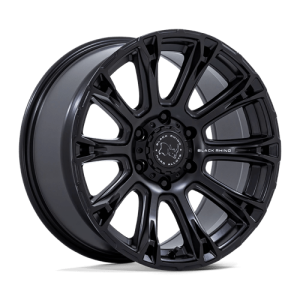 Black Rhino Hard Alloys 18X9 DIAMONDBACK 6X139.7 MATTE BLACK +12