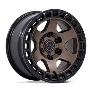 Black Rhino Hard Alloys 17X8.5 BAHARI 6X139.7 BURNT BRONZE W/ MATTE BLACK LIP +0