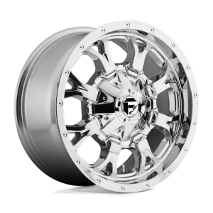 Fuel 1PC 20X9 KRANK 6X135/5.5 CHROME PLATED +20
