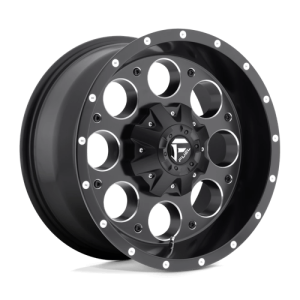 Fuel 1PC 17X9 REVOLVER 6X135/5.5 MATTE BLACK MILLED +1