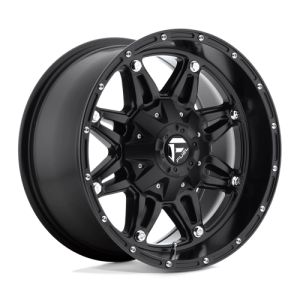Fuel 1PC 17X9 HOSTAGE 6X4.5/5.5 MATTE BLACK -12