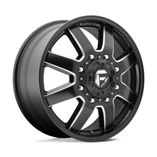 Fuel 1PC 20X8.25 MAVERICK 8X165.1 MATTE BLACK MILLED +122