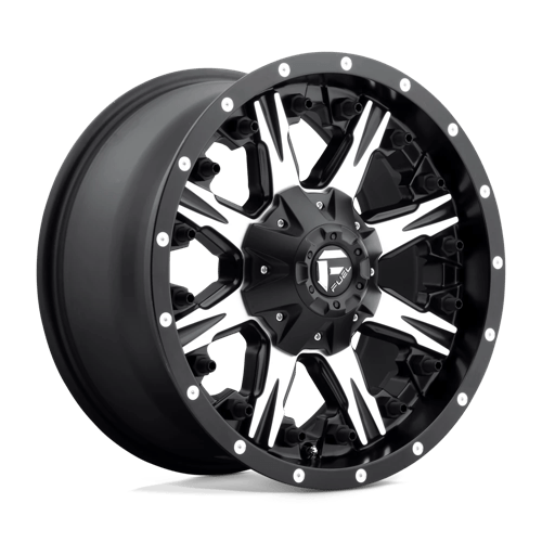 Fuel 1PC 18X9 NUTZ 6X135/5.5 MATTE BLACK MACHINED +1