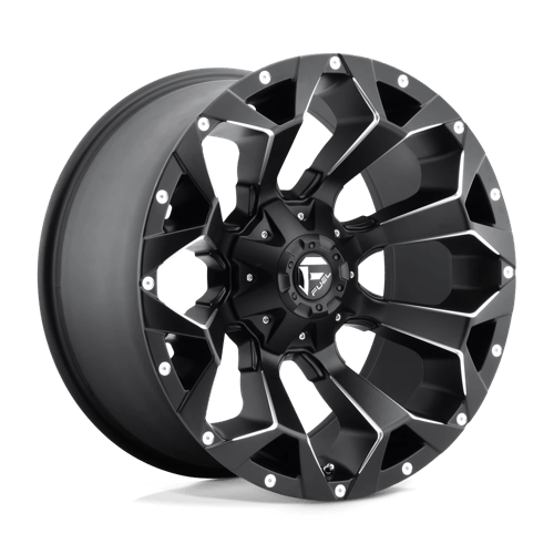 Fuel 1PC 20X9 ASSAULT 6X135/5.5 MATTE BLACK MILLED +19
