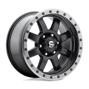 Fuel 1PC 18X9 TROPHY 5X150 MATTE BLACK GUN METAL RING +20