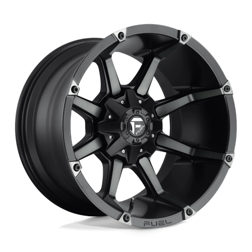 Fuel 1PC 20X9 COUPLER 8X180 MATTE BLACK DOUBLE DARK TINT +20