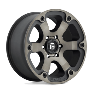 Fuel 1PC 18X9 BEAST 6X139.7 MATTE BLACK DOUBLE DARK TINT +19