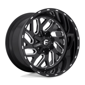 Fuel 1PC 20X10 TRITON 6X135/5.5 GLOSS BLACK MILLED -19