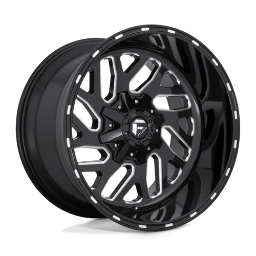 Fuel 1PC 22X8.25 TRITON 8X165.1 GLOSS BLACK MILLED