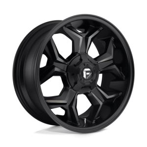 Fuel 1PC 20X9 AVENGER 6X135/5.5 MATTE BLACK DOUBLE DARK TINT +20
