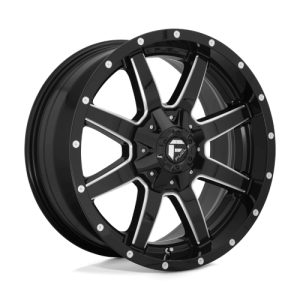 wheelpros-d61020907057-2.png Fuel 1PC 20X9 D610 5X5.5/150 GLOSS BLACK MILLED +20