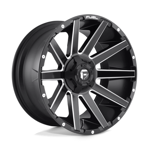 Fuel 1PC 20X9 CONTRA 6X135/5.5 MATTE BLACK MILLED +20