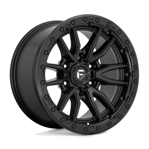 Fuel 1PC 16X8 REBEL 6X139.7 MATTE BLACK +1