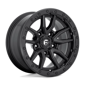 Fuel 1PC 17X9 REBEL 5X127 MATTE BLACK -12