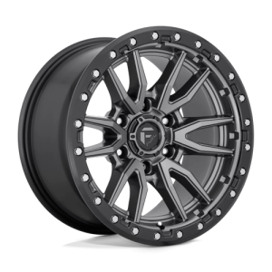 wheelpros-d68018908450-2.png Fuel 1PC 18X9 REBEL 6X139.7 MATTE GUN METAL BLACK BEAD RING +1